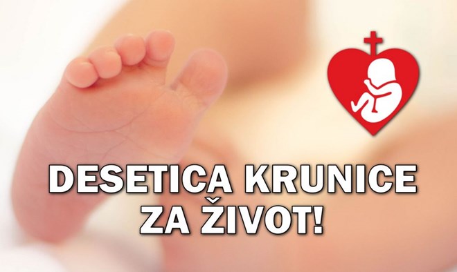 Udruga Betlehem pokrenula nacionalnu molitvu krunice za nerođene „Desetica krunice za život"